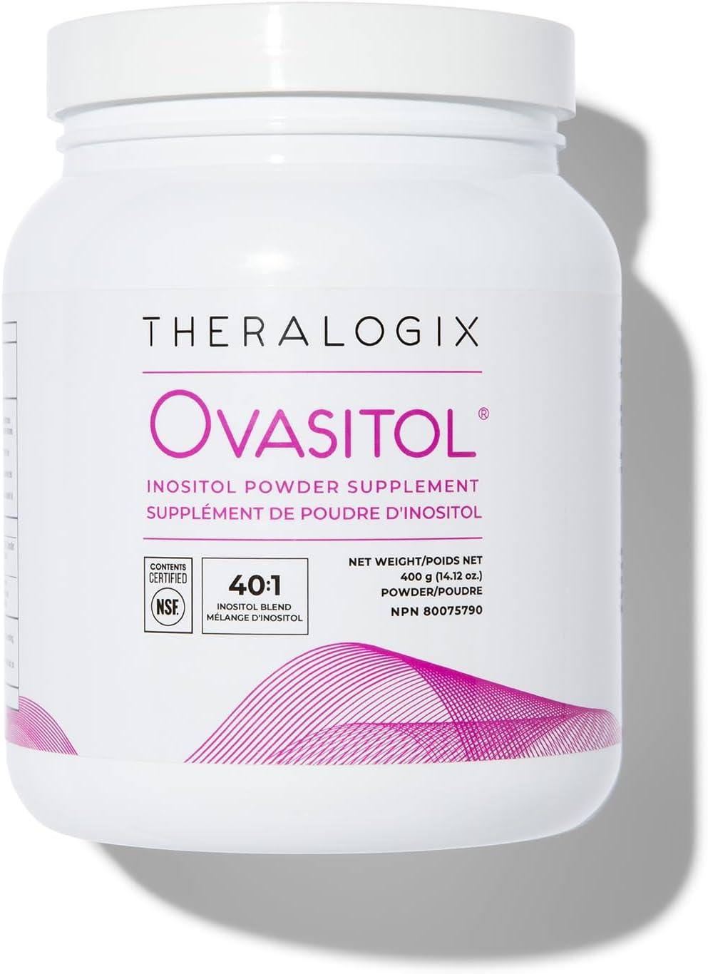 Myo-Inositol & D-Chiro Inositol Powder for PCOS - 90 Day Supply - Optimal 40:1 Ratio - Fertility & Menstrual Health for Women